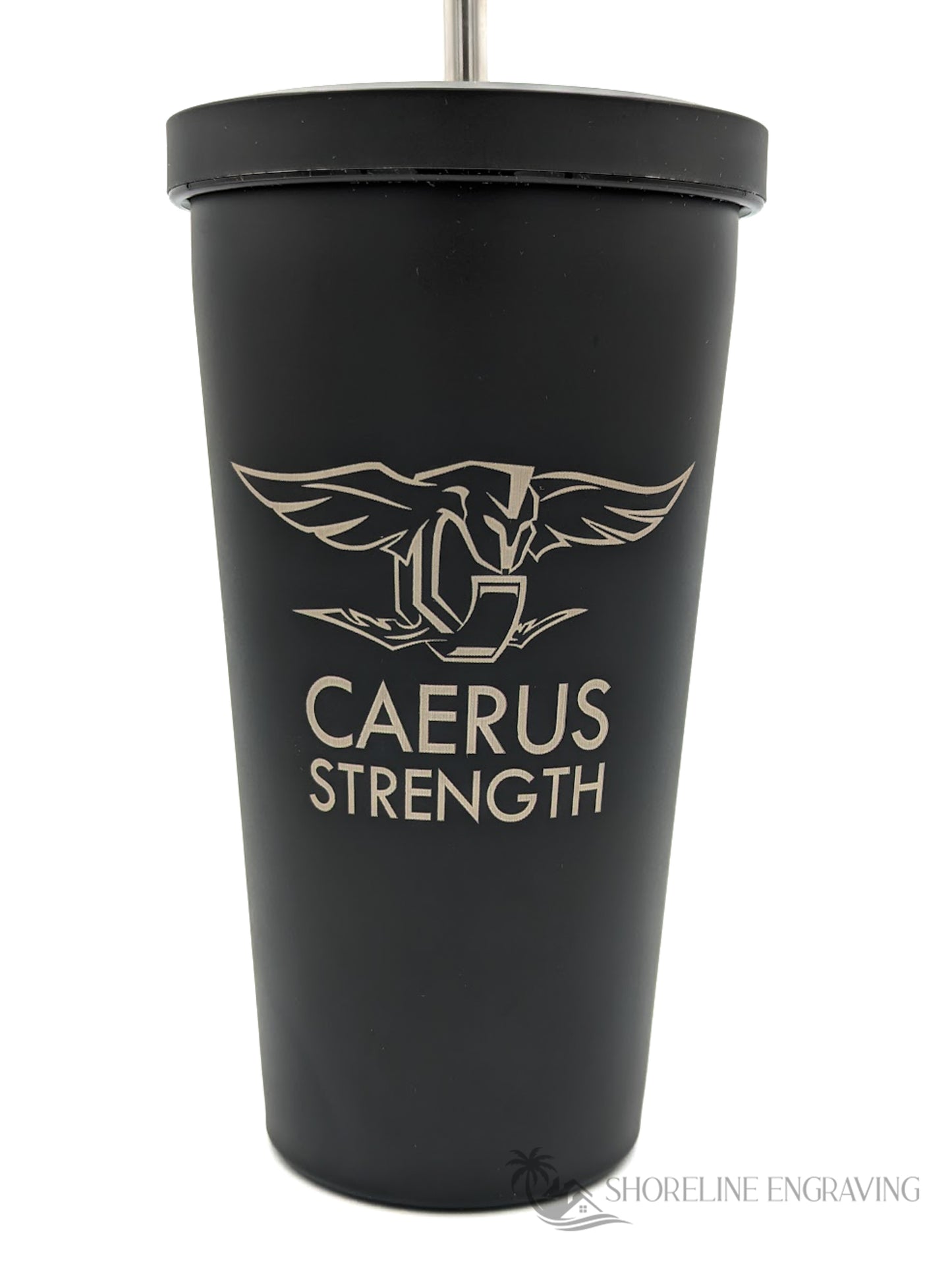 Basic Black 19oz Tumbler w/engraving